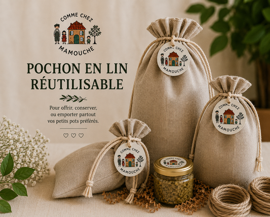 Pochon tissu réutilisable